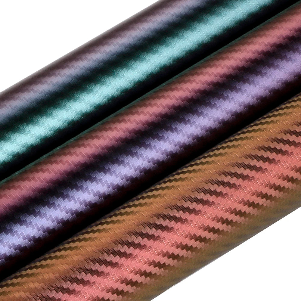 Chameleon 3D Carbon Fiber Car Wrap