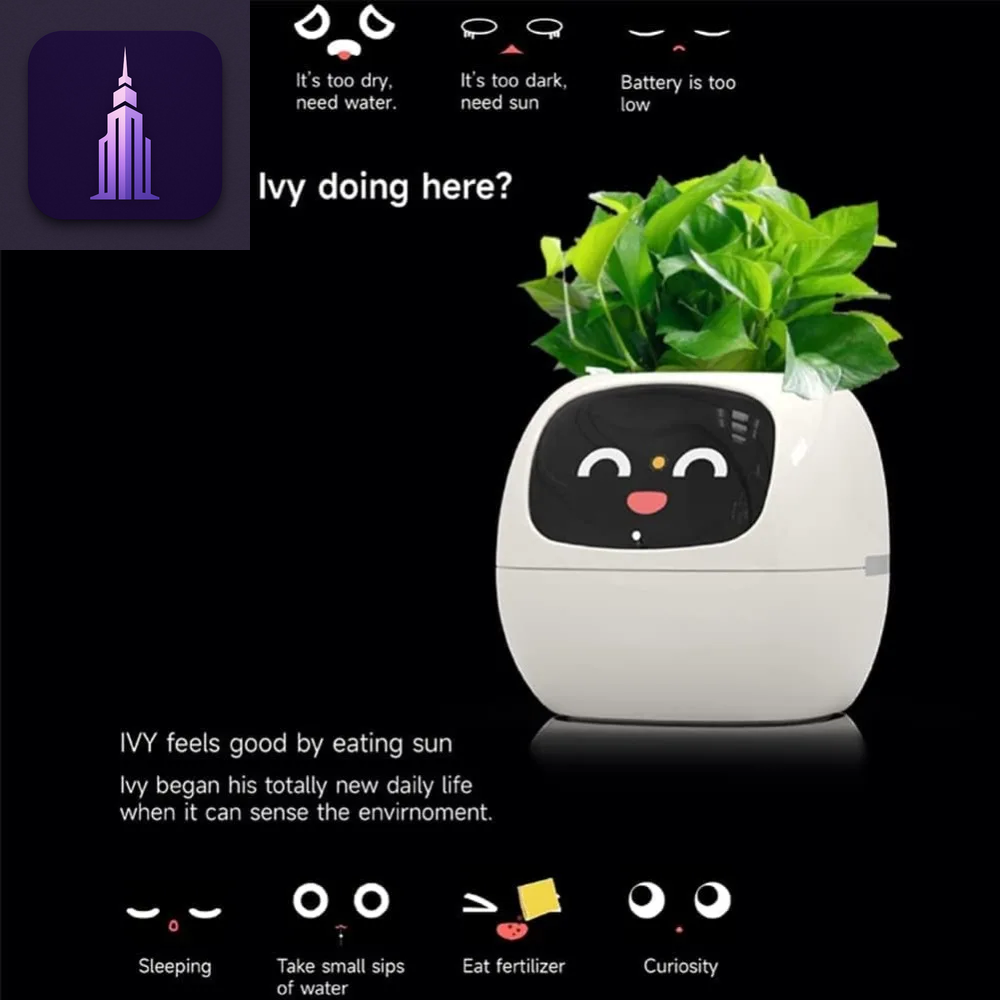 Smart AI Flowerpot Planter