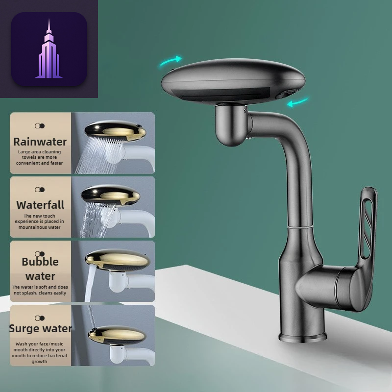 Multifunction Waterfall Basin Faucet