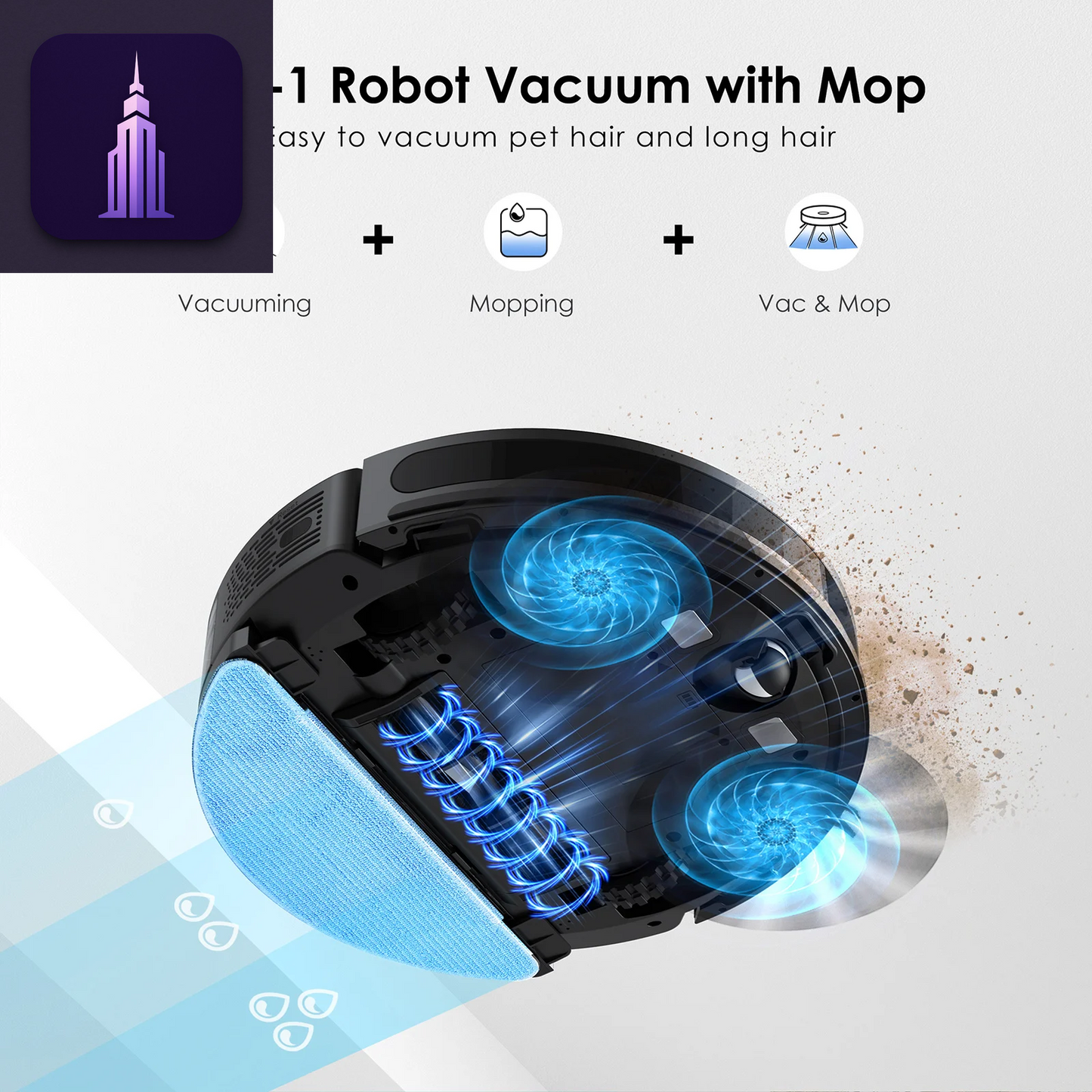 SL60 Plus Self-Empty Robot Vacuum