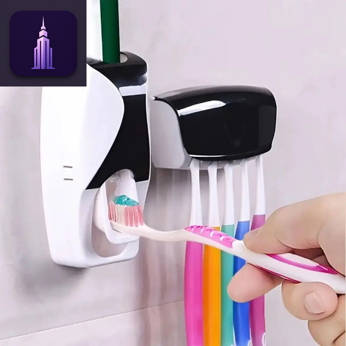 Automatic Toothpaste Dispenser Set