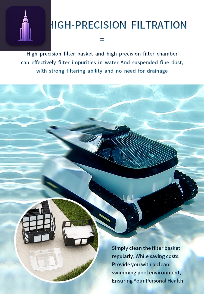 Automatic Cordless Pool Cleaner