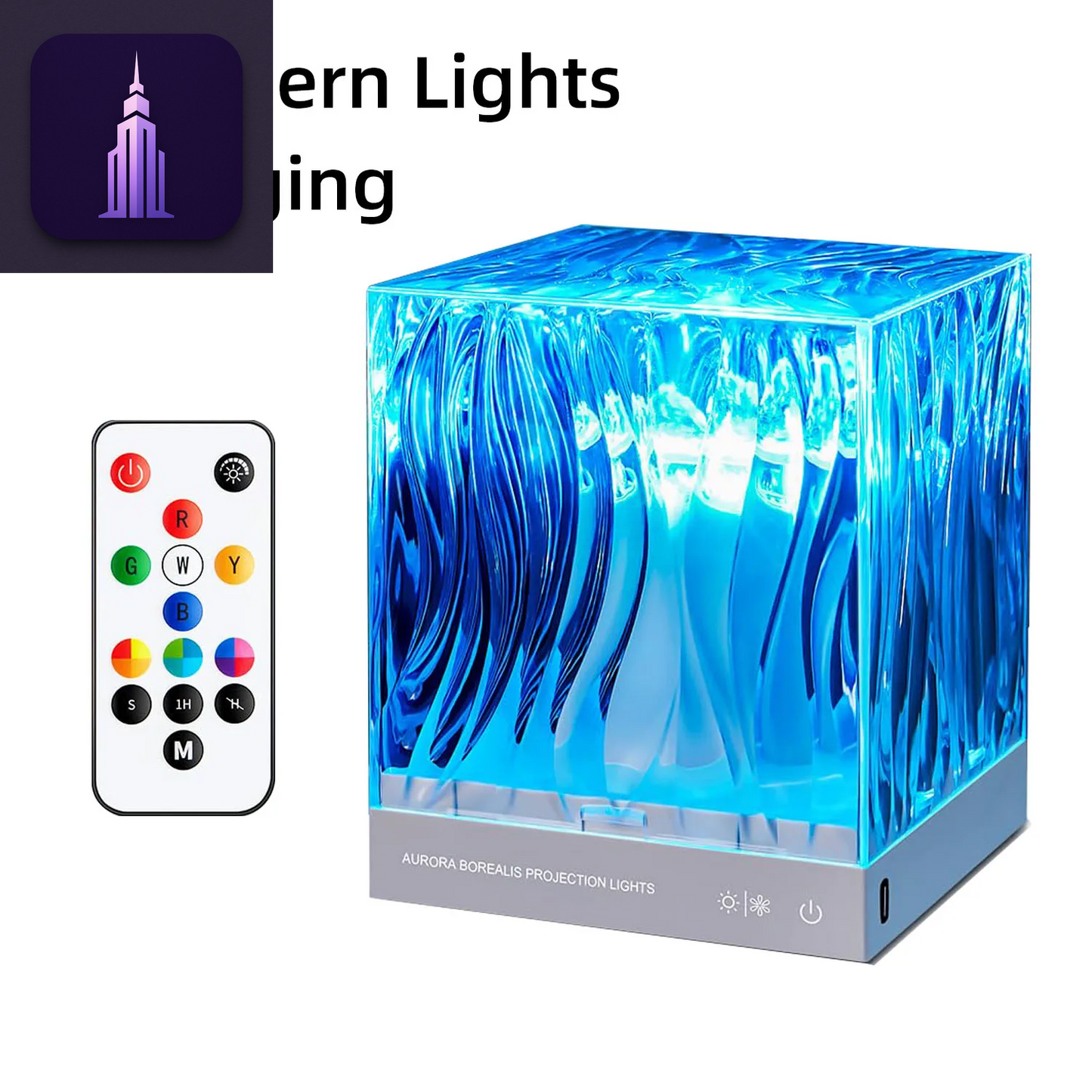 Aurora Borealis Projection Lamp