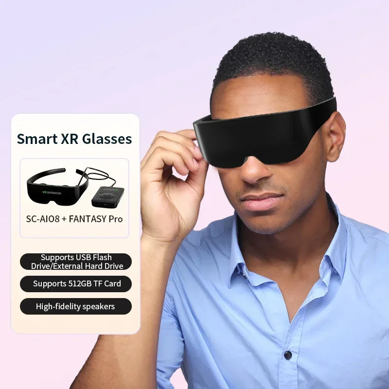4K Android Smart VR Glasses