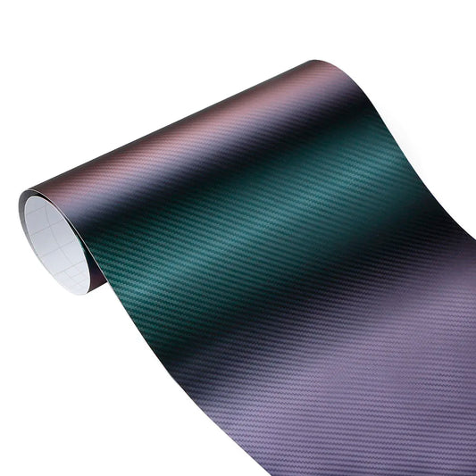 Chameleon 3D Carbon Fiber Car Wrap