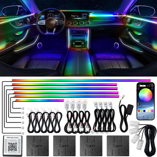 22-in-1 RGB LED Car Ambient Lights