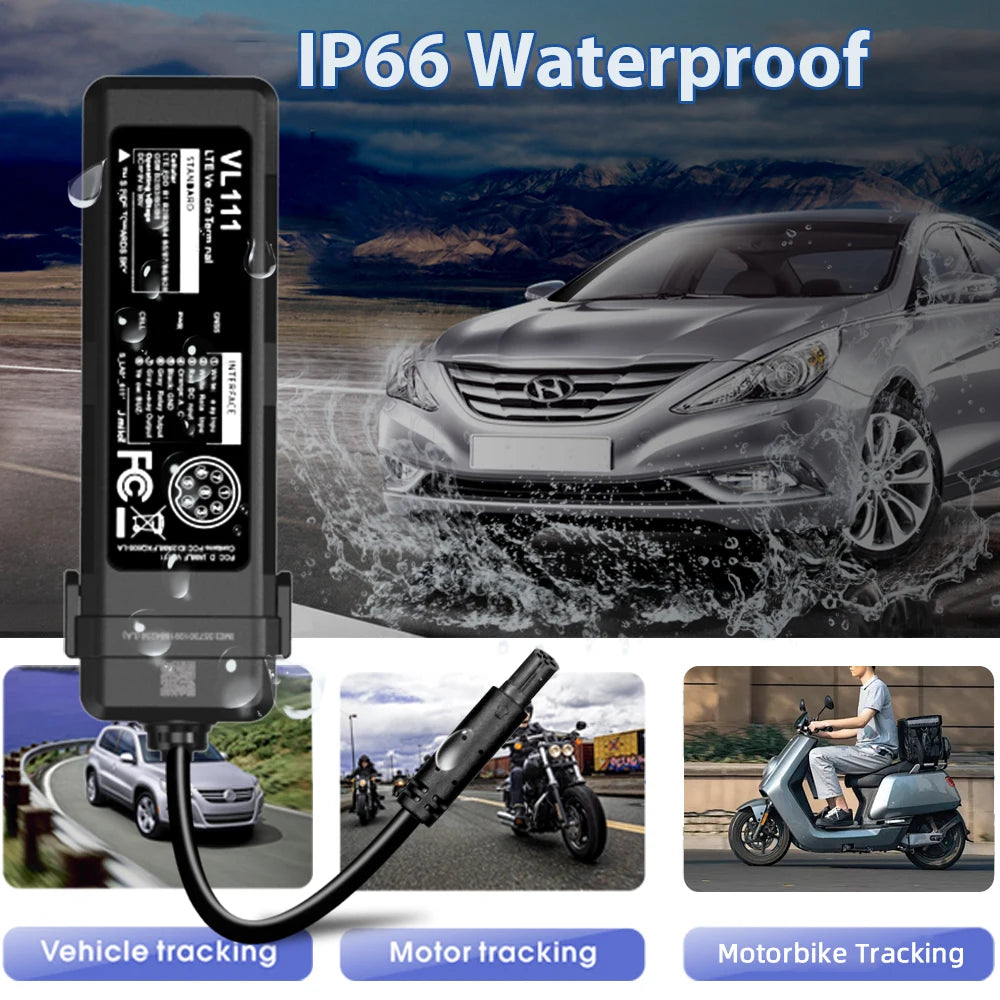 MotoGuard Pro — Luxury 4G Tracker for Bikes & E-bikes