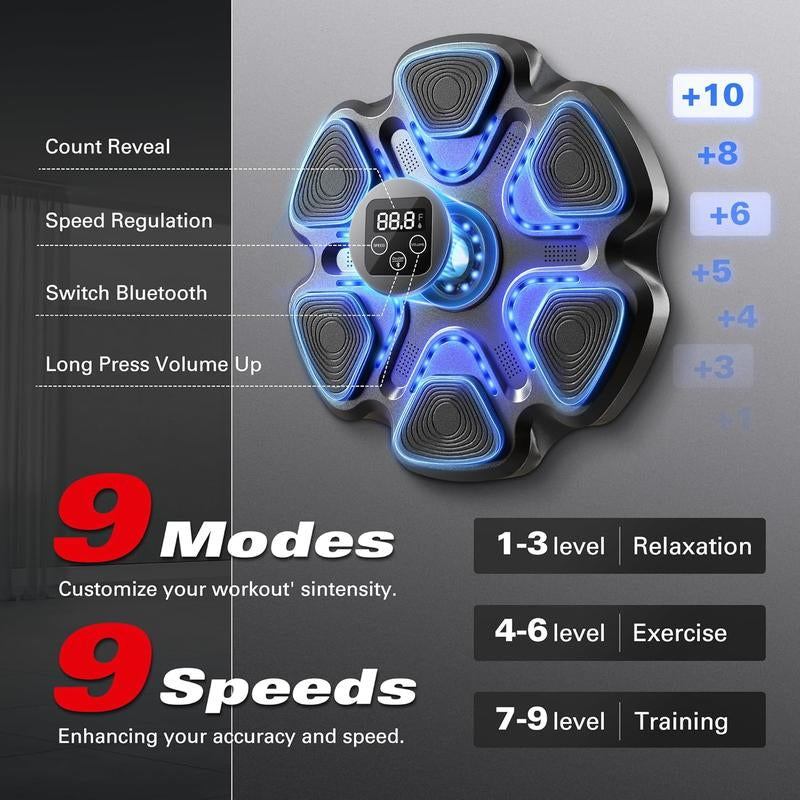 Smart Music Boxing Machine Wall-Mount