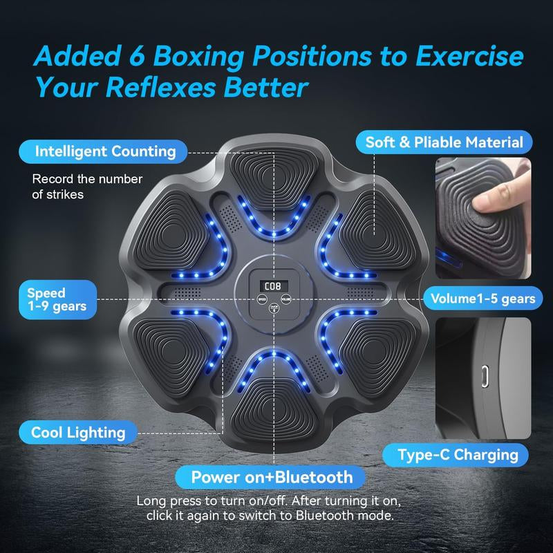 Smart Music Boxing Machine Wall-Mount