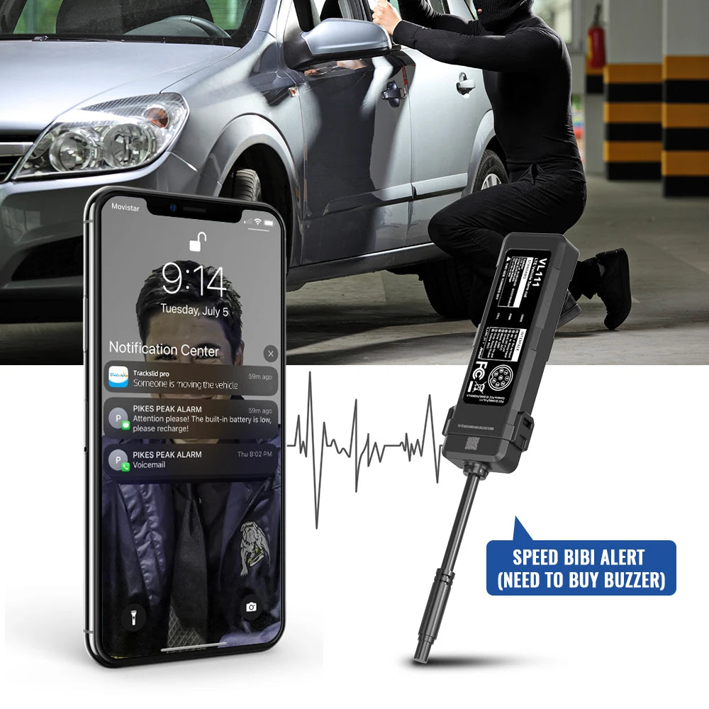 MotoGuard Pro — Luxury 4G Tracker for Bikes & E-bikes