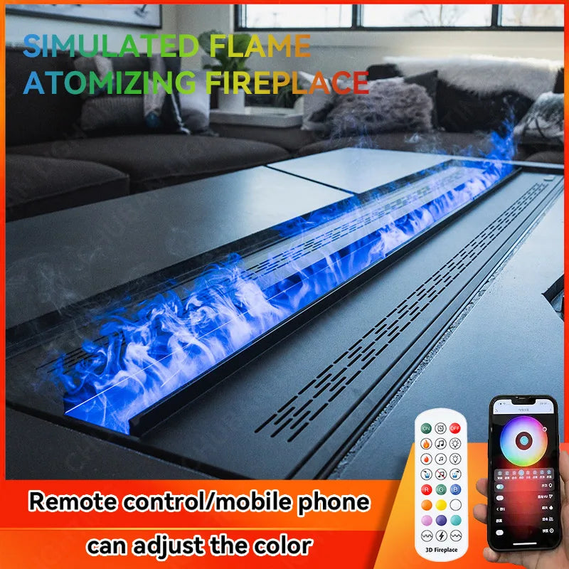 LumiMist — Premium 3D Steam Fireplace