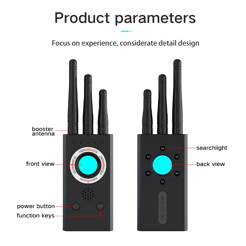 T16 Anti-Spy Camera & GPS Detector