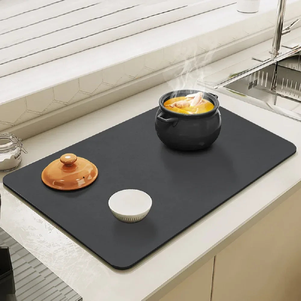 StoneFlow — Premium Absorbent Mat for Modern Kitchens