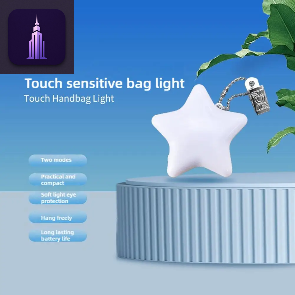 Clip-On Touch LED Handbag Lamp