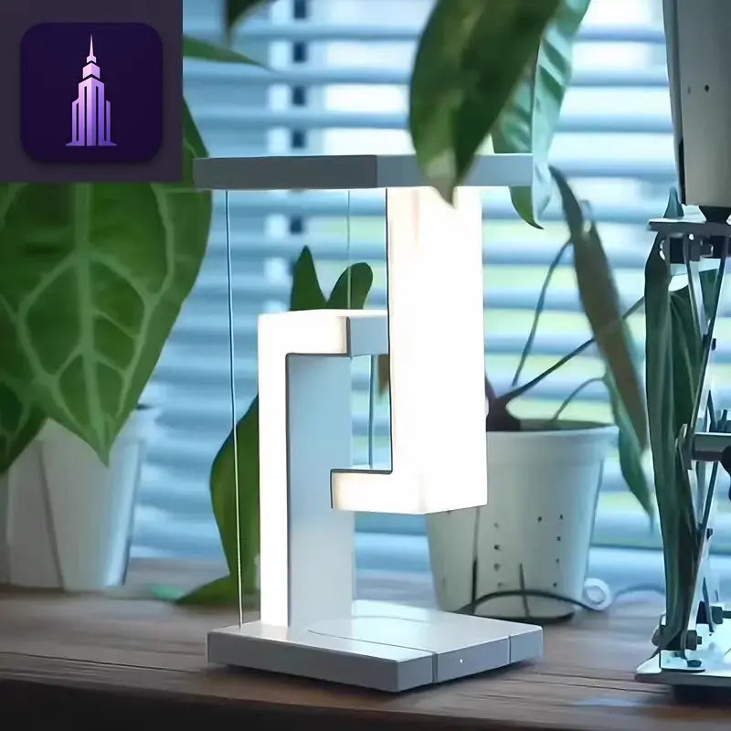 Night Desk Lamp with Wireless Charging