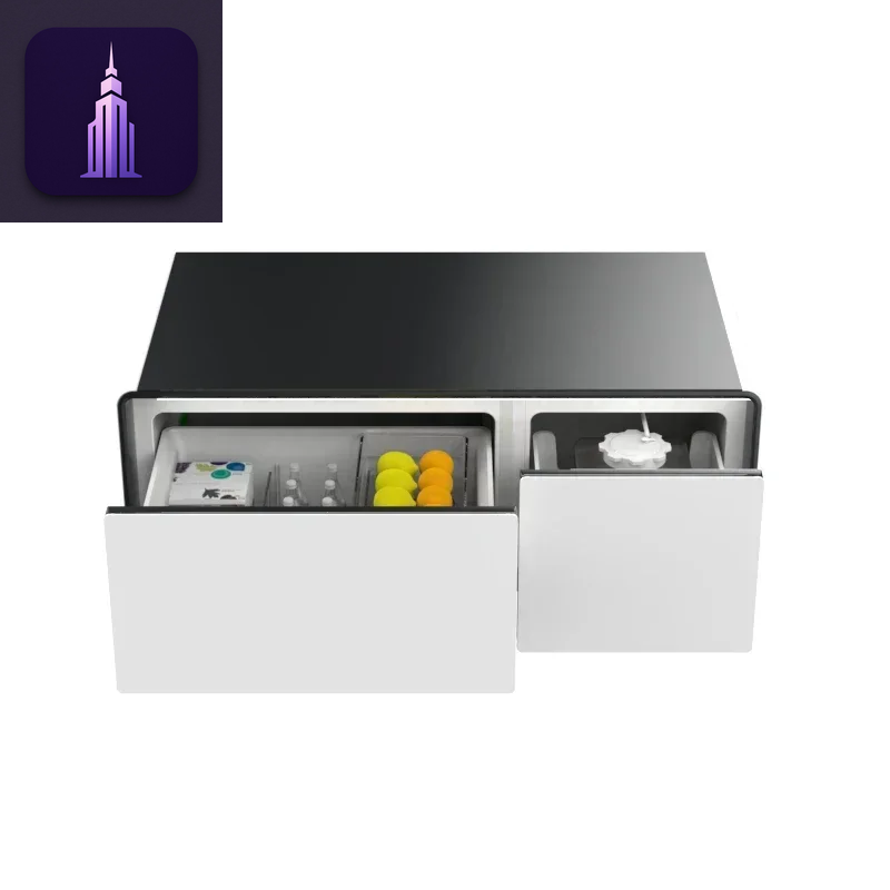 Smart Coffee Table with Fridge