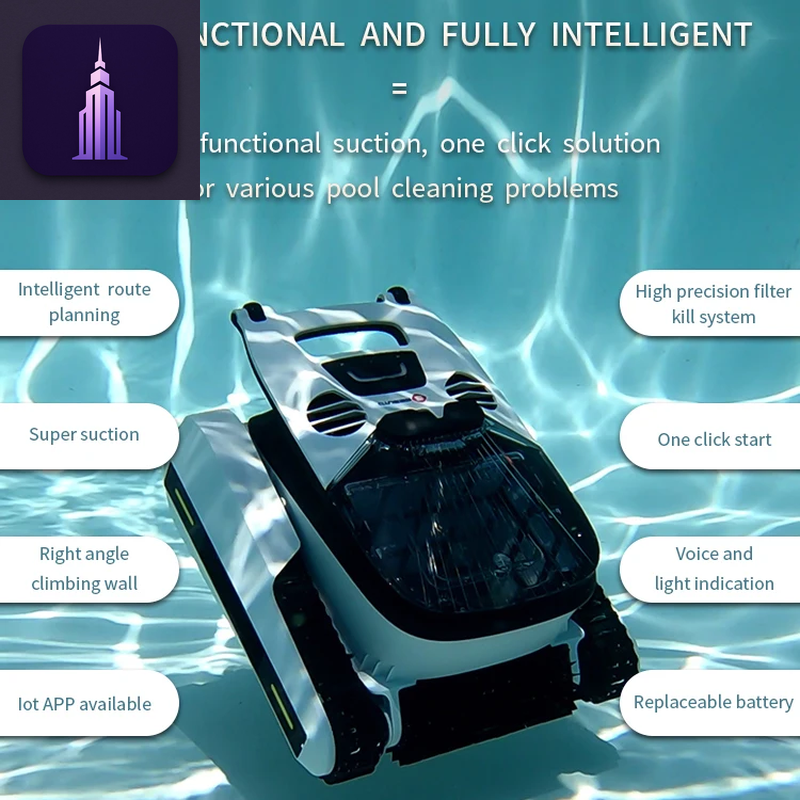 Automatic Cordless Pool Cleaner