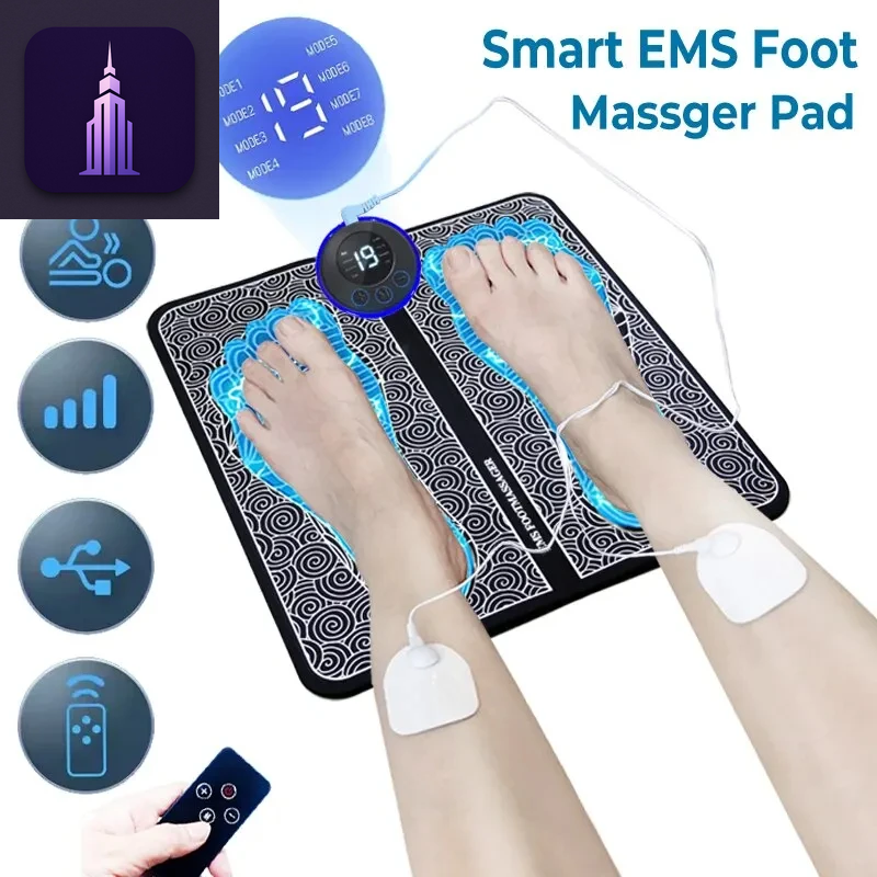 Foldable EMS Foot Massager
