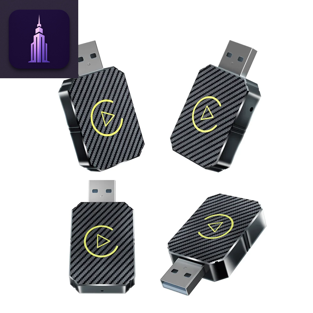 2-in-1 Wireless CarPlay Adapter