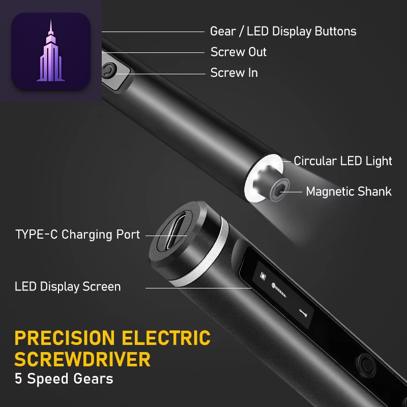 Glacok S6 MAX Electric Screwdriver