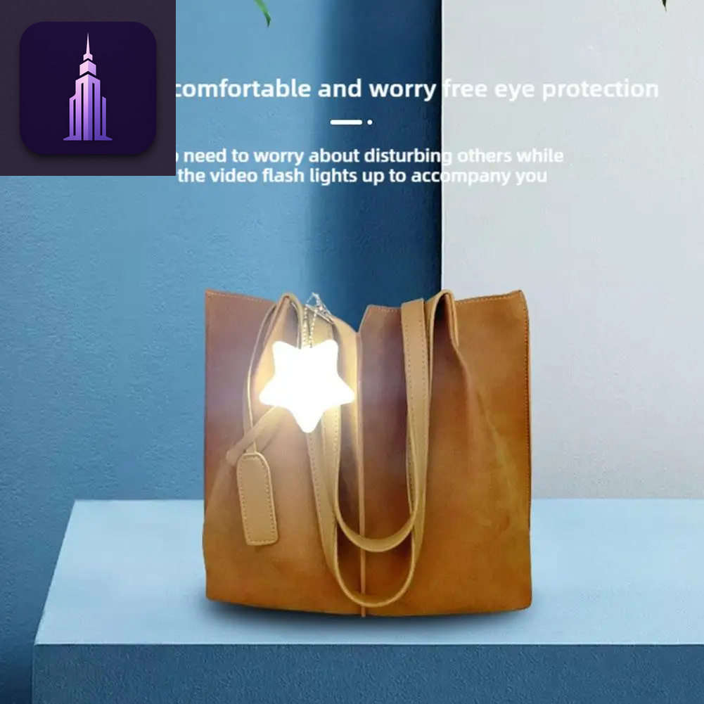 Clip-On Touch LED Handbag Lamp