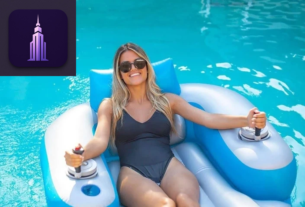 Luxury Electric Pool Recliner