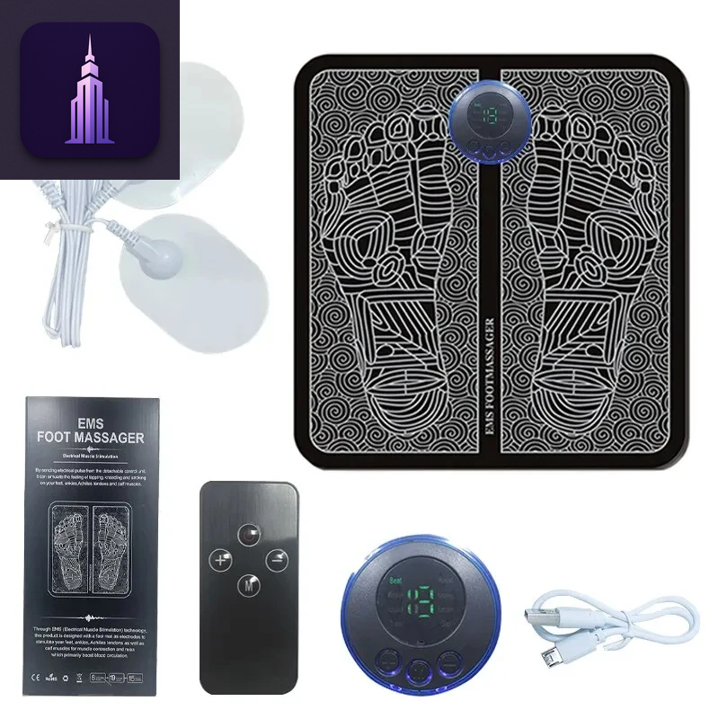 Foldable EMS Foot Massager