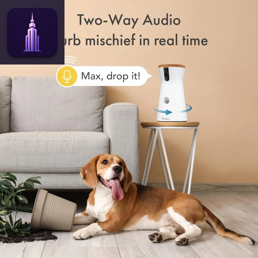 360° Dog Camera with Treats