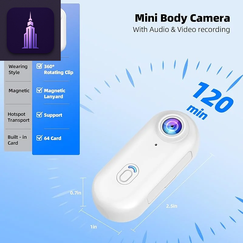 4K Mini WiFi Action Camera