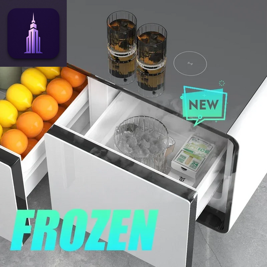 Smart Coffee Table with Fridge