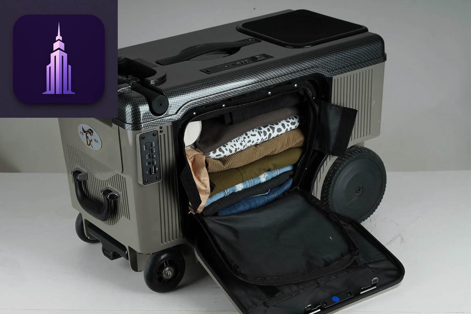 Fengjiu 20'' Motorized Smart Luggage