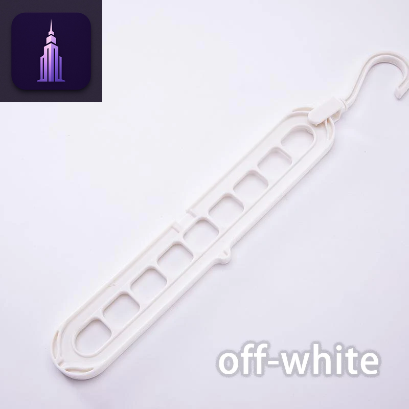 3Pcs Foldable 9-Hole Hangers