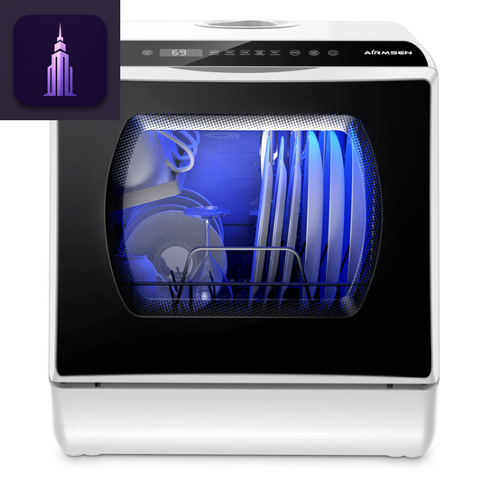 Portable Dishwasher with Dryer