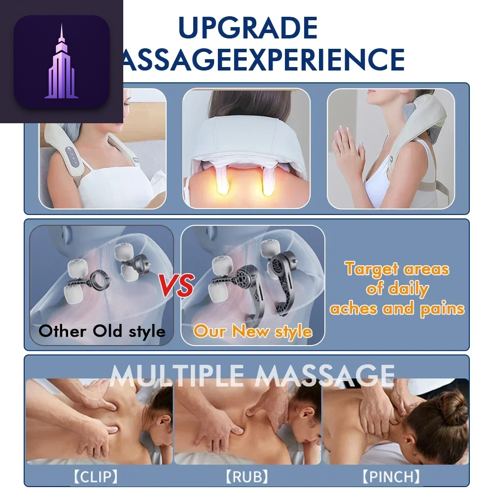 Wireless Heated Neck Massager