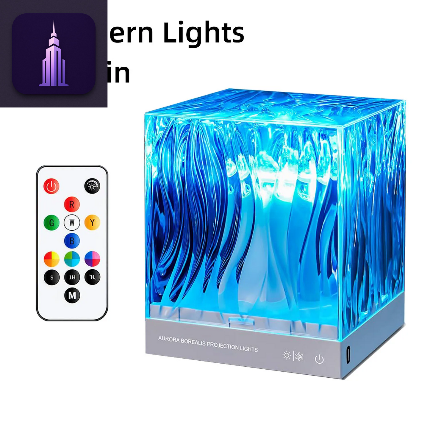 Aurora Borealis Projection Lamp