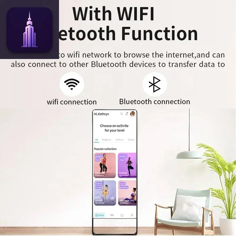 43I Smart Fitness Mirror _ Full Body Workout
