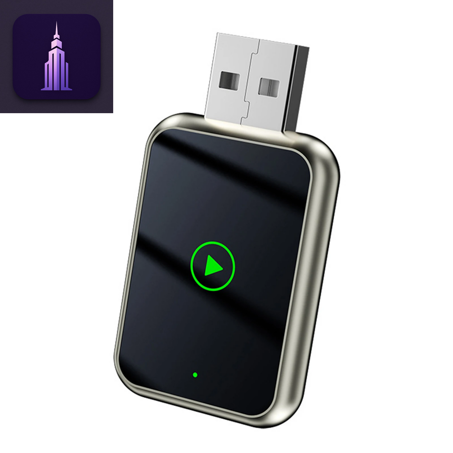 2-in-1 Wireless CarPlay Adapter