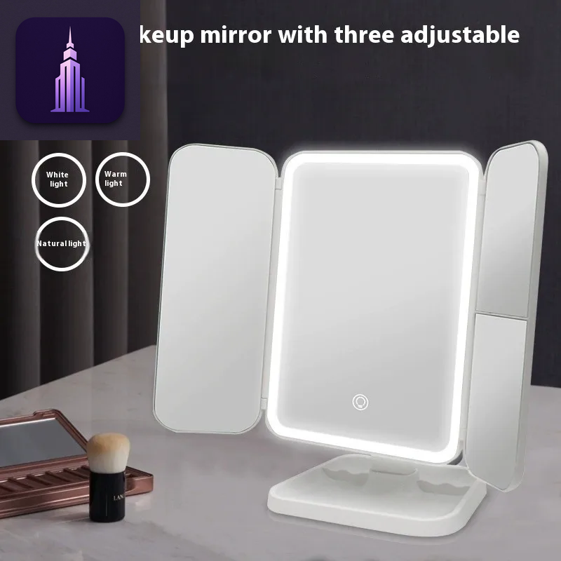 Portable LED Makeup Mirror