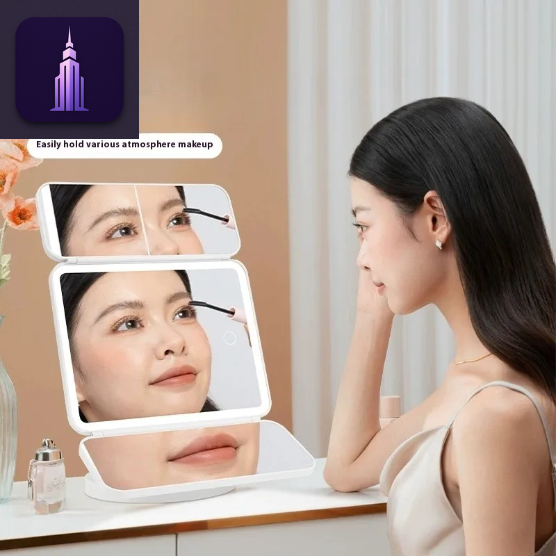 Portable LED Makeup Mirror