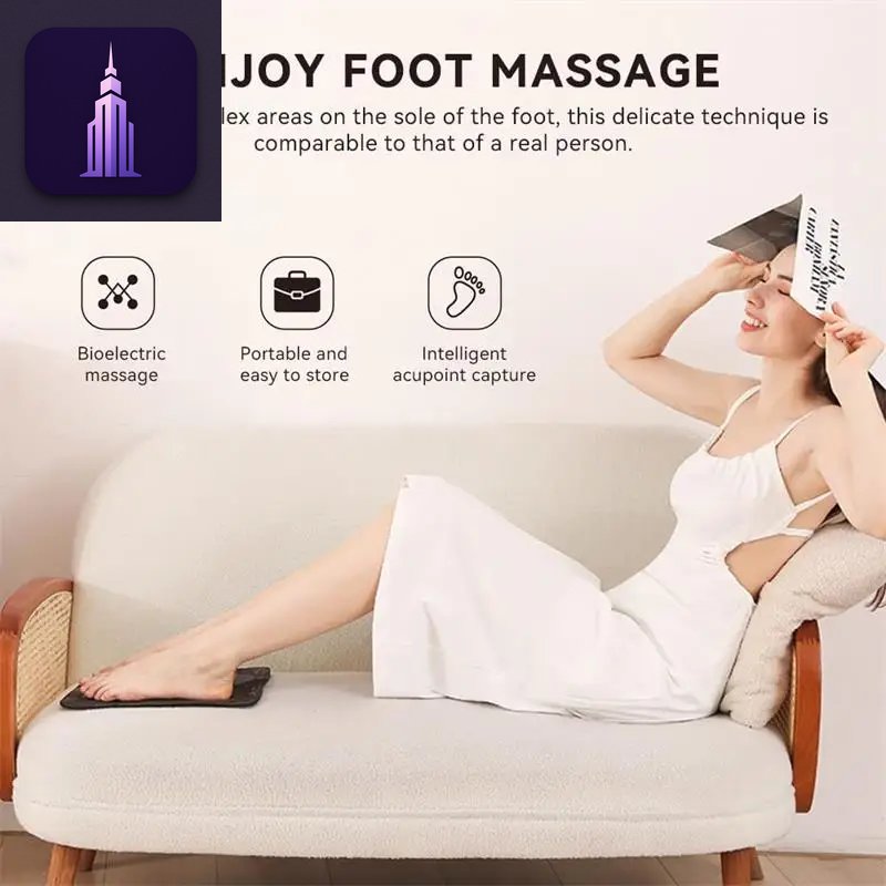 Foldable EMS Foot Massager
