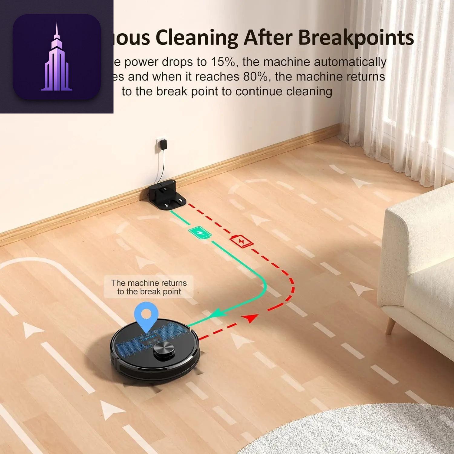SL60 Plus Self-Empty Robot Vacuum