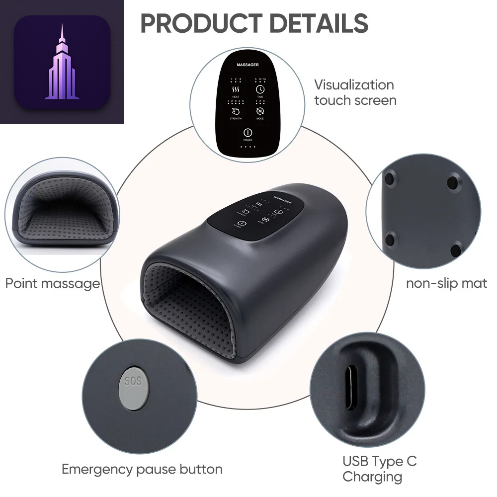 Heated Airbag Hand Massager