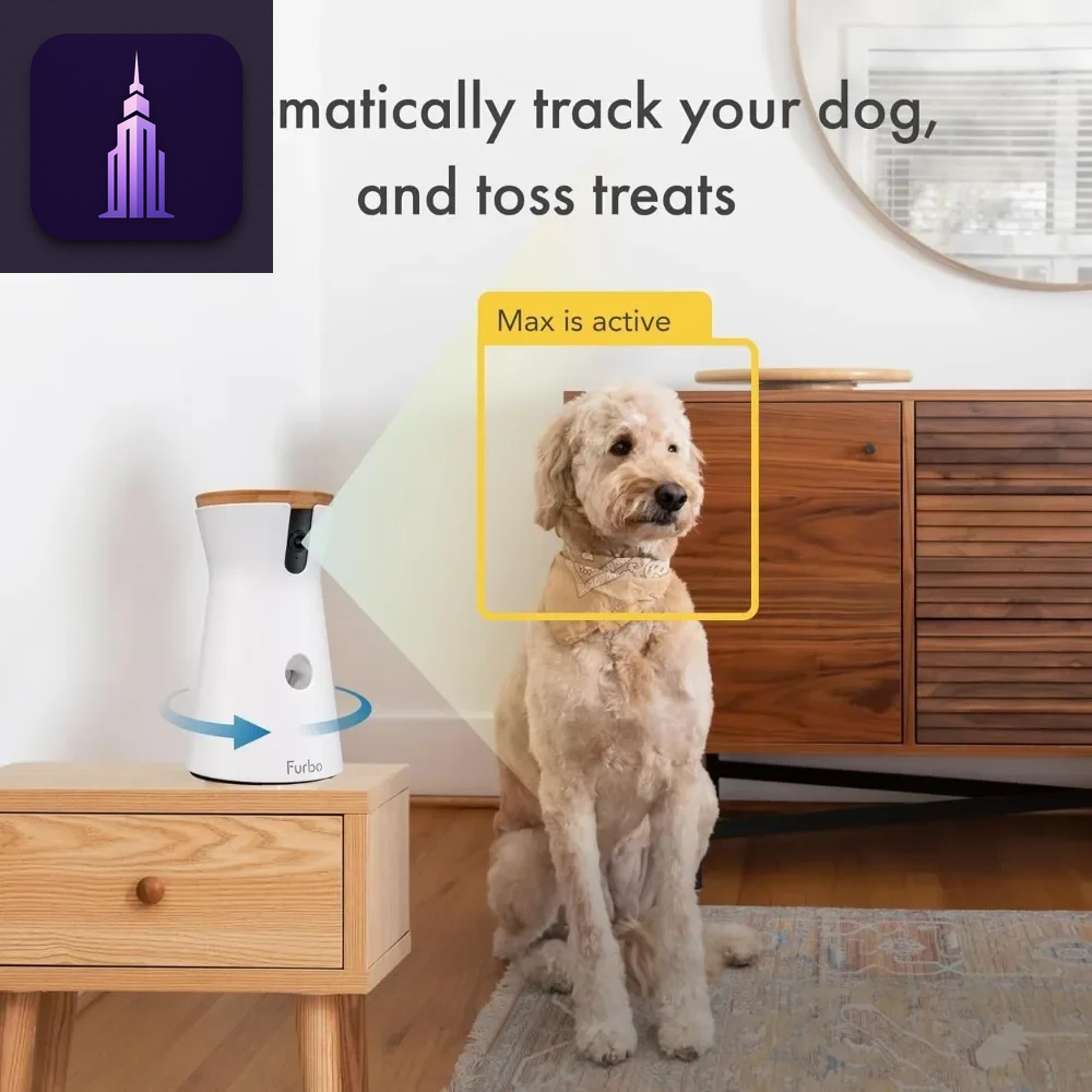 360° Dog Camera with Treats