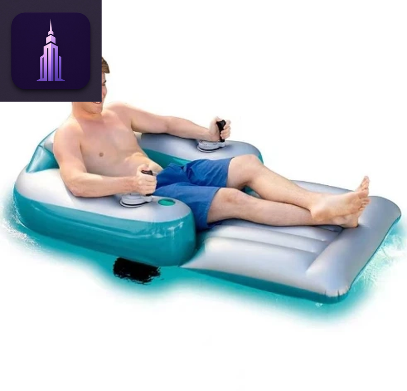 Luxury Electric Pool Recliner