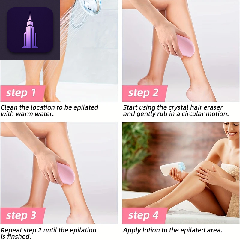 Crystal Hair Removal Eraser
