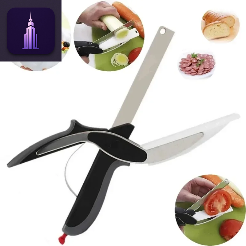 2-in-1 Stainless Kitchen Scissors
