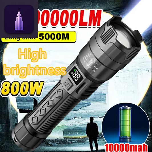 USB Rechargeable LED Flashlight