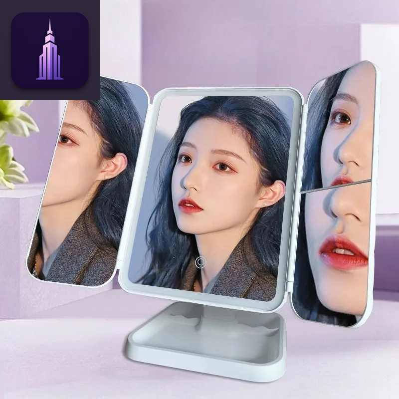 Portable LED Makeup Mirror
