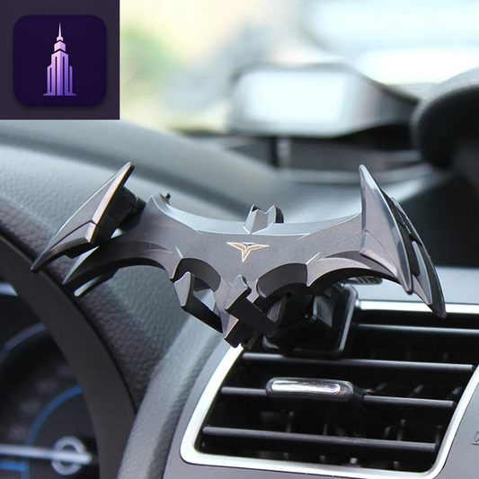 Bat-Shaped Car Phone Holder