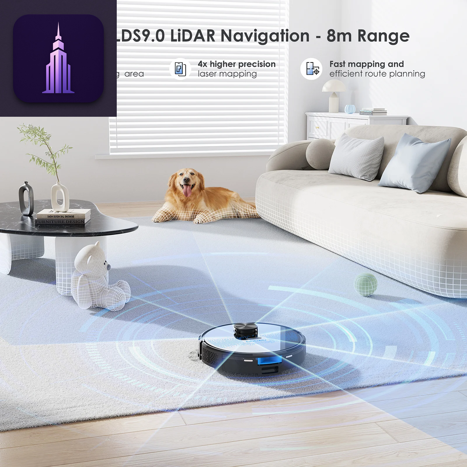 SL60 Plus Self-Empty Robot Vacuum